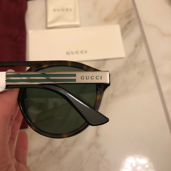 NEW GUCCI AVIATOR SUNGLASSES - Picture 6 of 12